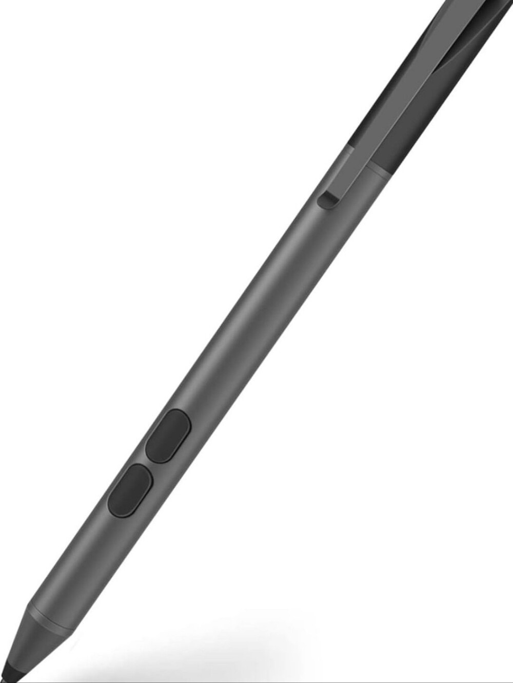 Slim Dark Gray Stylus Pen with Dual Buttons Ror Surface Pro